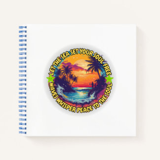 Laat het Zee je ziel bevrijden Notitieboek