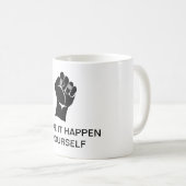 Laat het zelf gebeuren koffiemok (Voorkant rechts)