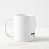 Laat het zelf gebeuren koffiemok (Links)