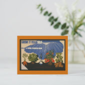 Laat het zelf groeien briefkaart (Staand voorkant)