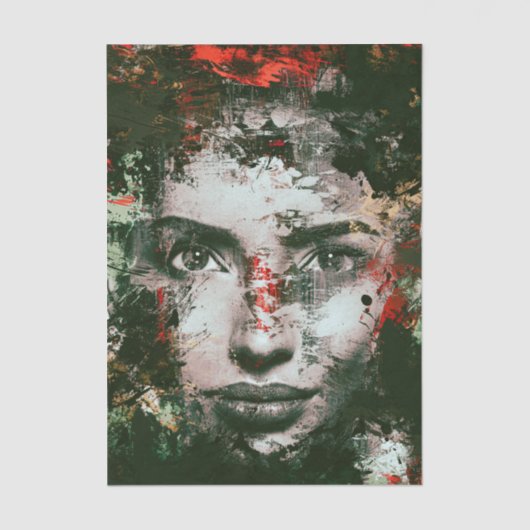 Laat het zien - de Stijl van de Grunge Tissuepapier (Voorkant)