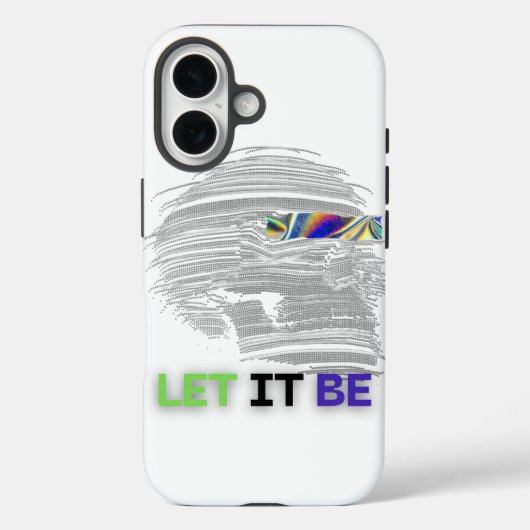Laat het zijn Case-Mate iPhone case (Achterkant)