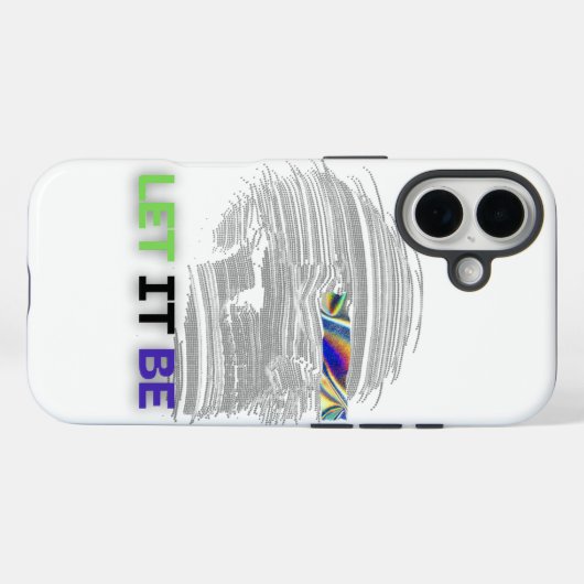 Laat het zijn  Case-Mate iPhone case (Achterkant (horizontaal))