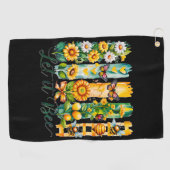 Laat het zijn golfhanddoek (Horizontaal)