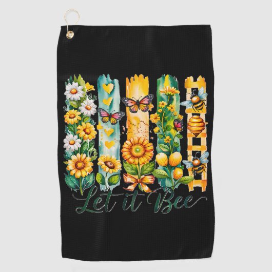 Laat het zijn golfhanddoek (Voorkant)