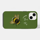 Laat het zijn, hommel iPhone hoesje (Achterkant horizontaal)