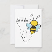 Laat het zijn, motivatie citeert handtekening T-sh Bedankkaart (Voorkant)