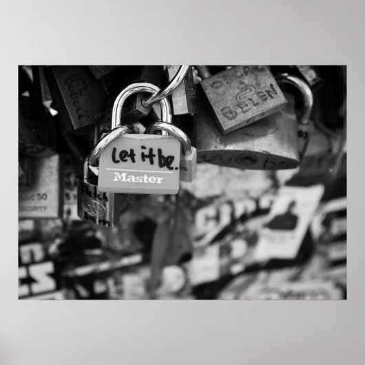 Laat het zijn poster (Voorkant)