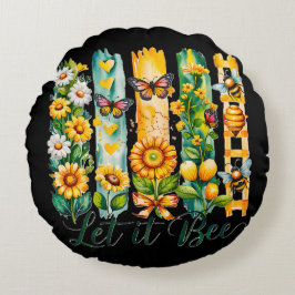 Laat het zijn rond kussen