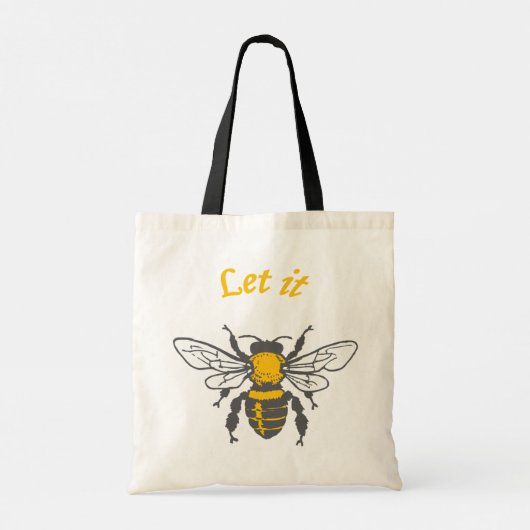 Laat het zijn tote bag (Achterkant)