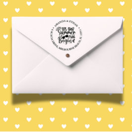 Laat het zomerplezier beginnen  zelfinktende stempel