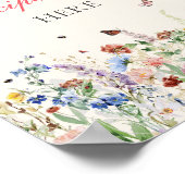 Laat hier je recept achter | Bohemian Wildflower S Poster (Hoek)