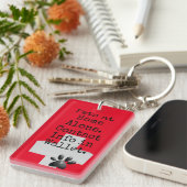 Laat ICE Contact Alert Sleutelhanger (Voorkant Rechts)