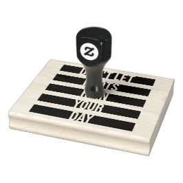 Laat idioten je dag niet verpesten Funny Sarcasme  Rubberstempel