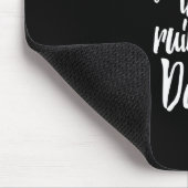 Laat Idiots je dagelijkse zwarte witte citaat niet Muismat (Hoek)