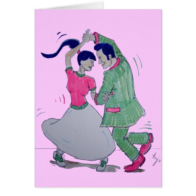 Laat iedereen de twist swing dansers doen (Voorkant)