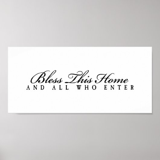 Laat iedereen die binnenkomt vallen poster (Voorkant)