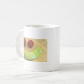 Laat iedereen glimlachen met deze beker koffiemok (Voorkant links)