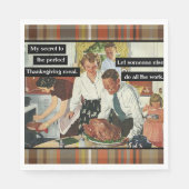 Laat iemand anders al het werk doen deze Thanksgiv Servet (Voorkant)