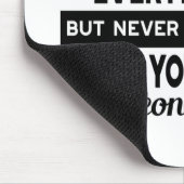 Laat iemand elke dag glimlachen muismat (Hoek)