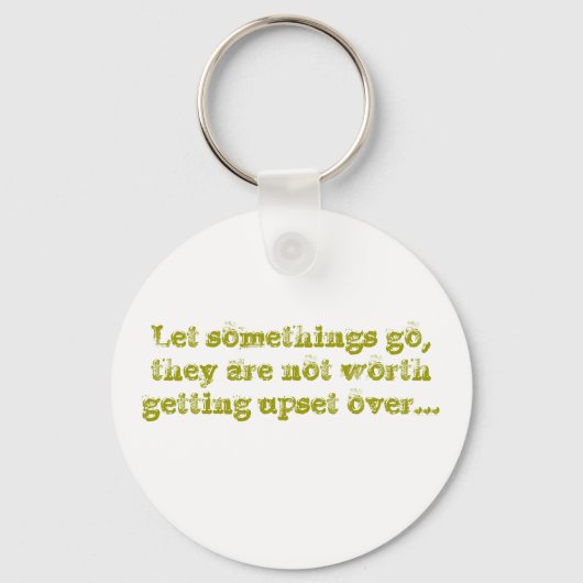 Laat iets los. sleutelhanger (Voorkant)