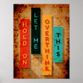 Laat ik deze typografie maar eens overdenken poster (Voorkant)