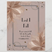 Laat ik Herfst gepersonaliseerd papier (Voorkant)