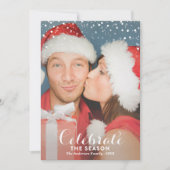 LAAT IS SNEEUW %PIPE% KAART VAN DE FOTO VAN DE (Voorkant)