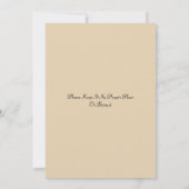 Laat Islam Nikah Arabisch Walima Moslim Vrijgezell Kaart (Achterkant)