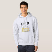 LAAT IT BRIE (BE) French Cheese Wedge Food Cooking Hoodie (Voorkant volledig)