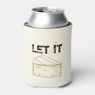 LAAT IT BRIE (BE) Funny Brie Cheese Foodie Favor Blikjeskoeler