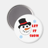LAAT IT SNEEUWmagneten Magneet (Voorkant / Achterkant)