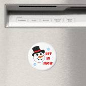 LAAT IT SNEEUWmagneten Magneet (Insitu (Vaatwasser))