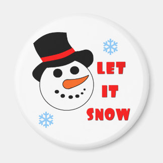 LAAT IT SNEEUWmagneten Magneet