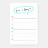 Laat je aanbieding niet vergeten post-it® notes (Voorkant)