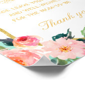 Laat je advies achter bord | Mintgroene strepen bl Poster (Hoek)