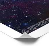 Laat je angst nooit beslissen over je lot poster (Hoek)