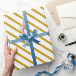 Laat Je Cadeau Schitteren in Rijk Goudgeel Cadeaupapier