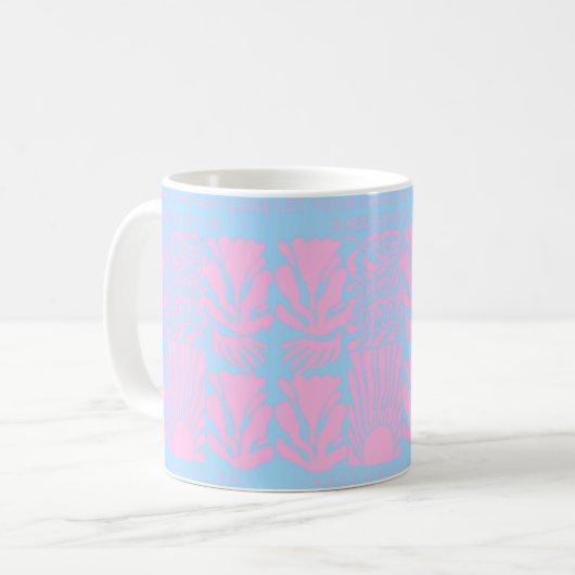 Laat je constante liefde ons omringen koffiemok (Voorkant links)