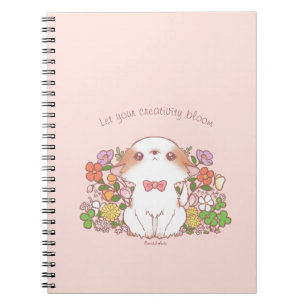 Laat je creativiteit bloeien Mochi en Bloemen Notitieboek