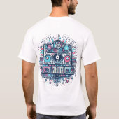 Laat je creativiteit de vrije loop met DJ Art T-shirt (Achterkant)