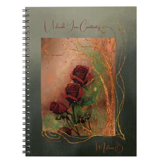Laat je creativiteit Notitieboek los (Voorkant)
