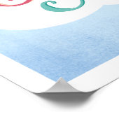 Laat je dagdroomposter niet opgeven poster (Hoek)