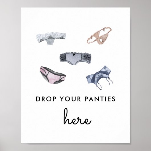 Laat je deelvensters vallen | Panty Game van de sc Poster (Voorkant)
