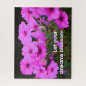 Laat je dromen bloeien - 16 x 20 inch legpuzzel (Verticaal)