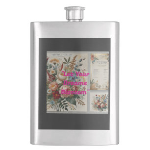 🌸 Laat je dromen bloeien – Folk Art Floral Therm Flacon