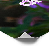 Laat je dromen bloesem bloeien poster (Hoek)