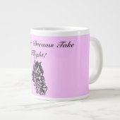 Laat je dromen grote koffiekop (Voorkant rechts)