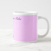 Laat je dromen grote koffiekop (Rechts)