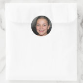 Laat je dromen leven ronde sticker (Tas)